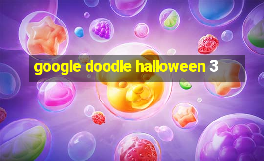 google doodle halloween 3