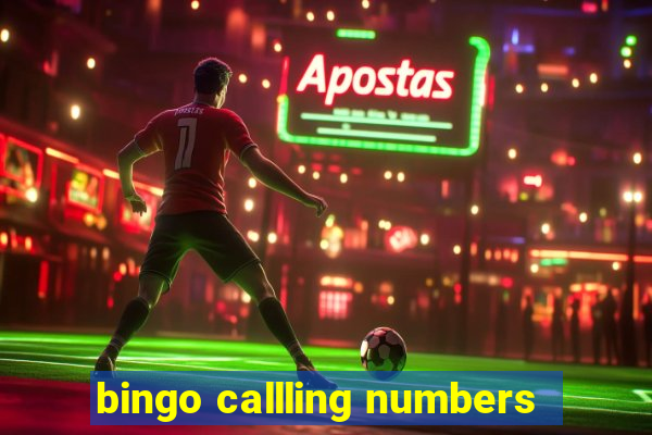 bingo callling numbers