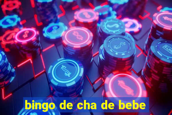 bingo de cha de bebe