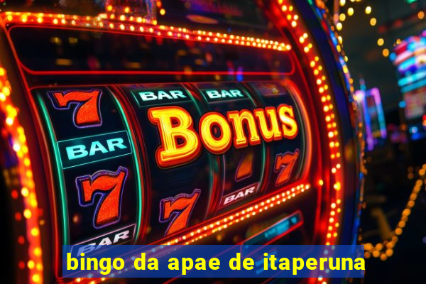 bingo da apae de itaperuna