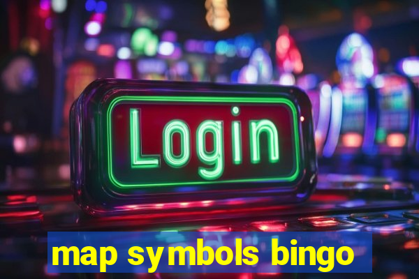 map symbols bingo