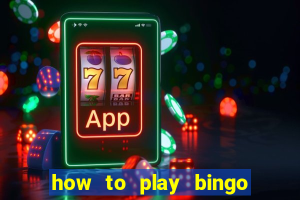 how to play bingo with playing cards