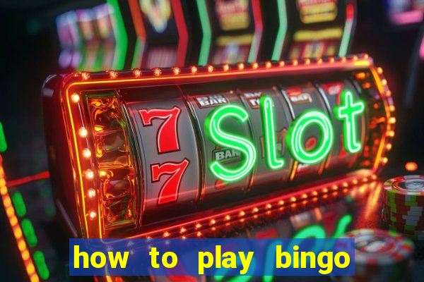 how to play bingo with playing cards