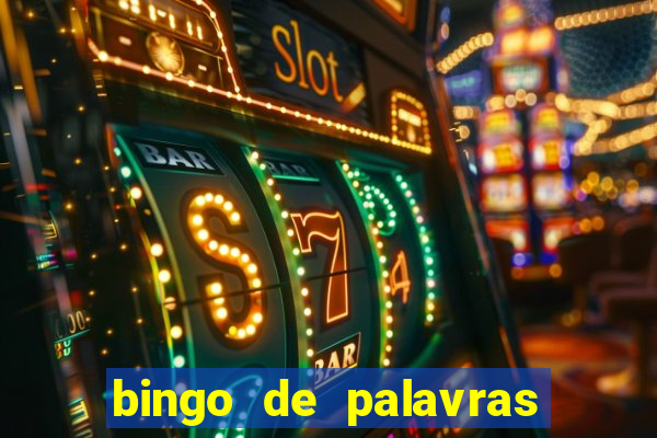 bingo de palavras como fazer