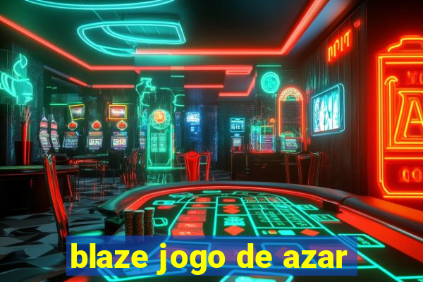 blaze jogo de azar