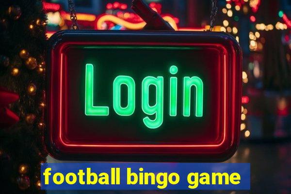 football bingo game