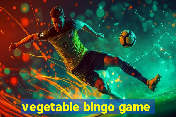 vegetable bingo game